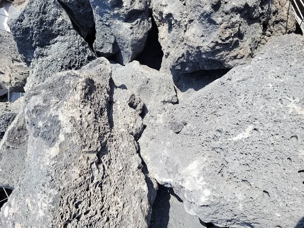 darwin black lava stone