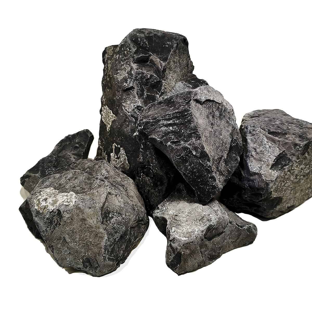 WIO Black Venom Stone on tummanharmaa lähes musta kivi.